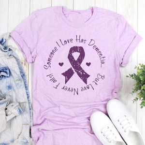 Dementia Awareness T-shirt, T-shirt For Dementia Cancer Alzheimers Caregiver, Gift For A Caregiver, Dementia Awareness, Gift For Nurse