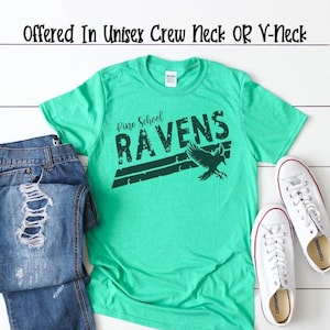 School Mascot Custom Shirt, Custom School Shirt, Custom Spiritwear For Teachers & Staff, Teacher Appreciation Shirts, PTO Staff Shirts