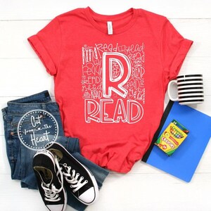 Leraren shirt voorlezen over Amerika, bibliothecaris shirt, shirt voor leraren, Dr Suess week shirt, lezing shirt, boek minnaar, bibliothecaris gift