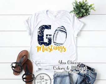 School Spirit, School Pride, School Mascot, Football Shirt, School Pride Shirt, Senior Shirt, Teacher Shirt, Football Mom Shirt, Team Shirt