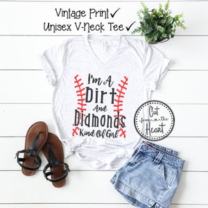 Dirt & Diamonds, Baseball Shirt, Softball Shirt, Baseball Gift, Softball Gift, Baseball Season, Softball Season, Baseball Mom, Softball Mom image 7