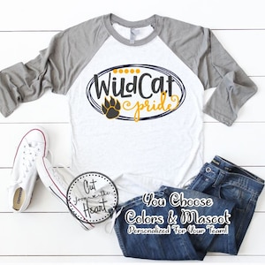 School Pride Shirt, School Spirit T-shirt, Mascot T-shirt, Teacher T-shirt, School Shirt, School T-shirt, Teacher Team, Sports Team, Mascot