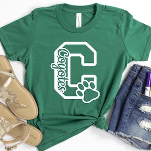 Coyotes Mascot Shirt, School Sprit Wear Shirts, Teacher Sprit Wear, Coyotes, School Staff Shirts Fundraising, Group & Wholesale Pricing