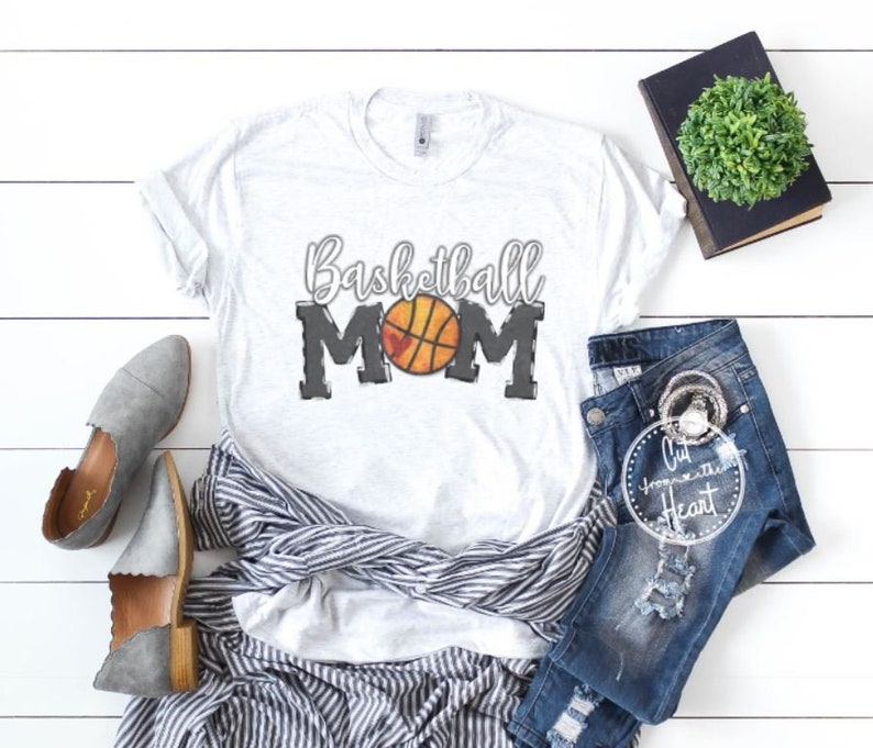 Basketball Mom Basketball Mom Shirt Basketball Tee Sports Etsy
