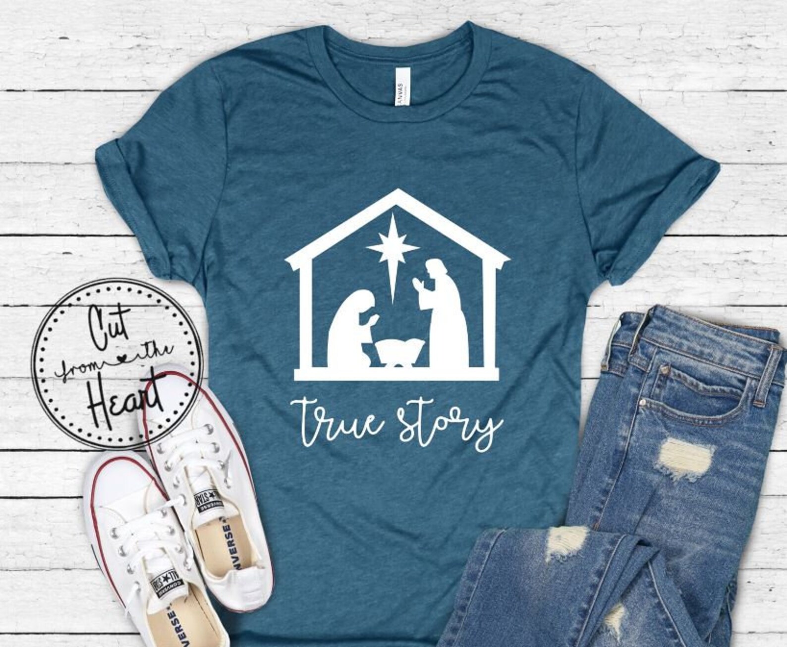 True Story Nativity Shirt True Story Christmas Shirt Etsy