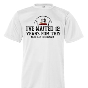 Mad Baseball Cooperstown Custom Team T-shirt or Tank Top, Baseball Tournament Team T-shirt, Cooperstown Shirt, Baseball Team Shirt