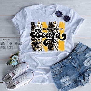 School Spirit Shirts, Go Bears School Pride Shirt, School Spirit Team Shirt, School Mascot Shirt, Bear Pride Shirt, Back To School