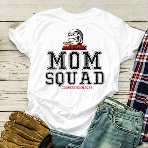 Mad Baseball Cooperstown Custom Team T-shirt or Tank Top, Baseball Tournament Team T-shirt, Cooperstown Shirt, Baseball Team Shirt