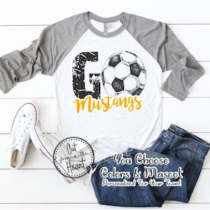 Soccer Shirt, School Spirit, School Pride, School Mascot, Soccer Shirt, School Pride Shirt, Senior Shirt, Teacher Shirt, Soccer Mom Shirt