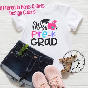 Preschool Graduation Shirt, Kindergarten Graduate Shirt, Preschool Graduation Gifts, Pre School Graduation Outfit, Last Day of Preschool