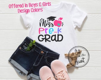 Preschool Graduation Shirt, Kindergarten Graduate Shirt, Preschool Graduation Gifts, Pre School Graduation Outfit, Last Day of Preschool