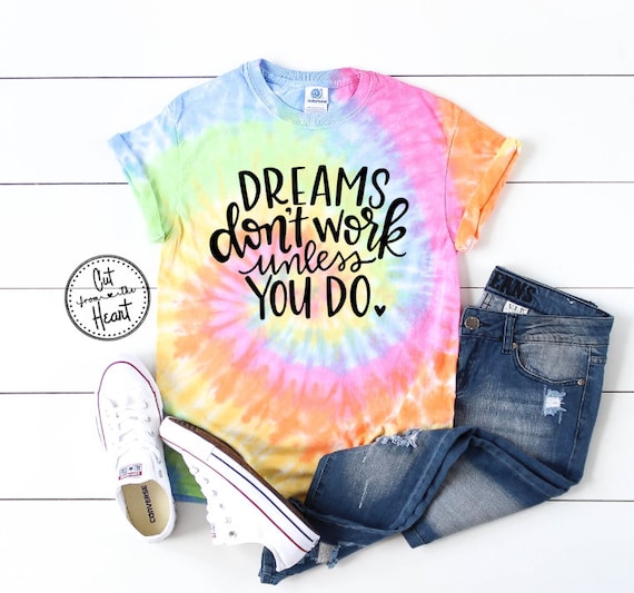 Inspirational Tie Dye Graphic T-shirt, Tie Dyed T-shirt, Trendy Graphic  T-shirt, Teacher Shirt, T-shirt For Her, Coach Shirt, Instructor