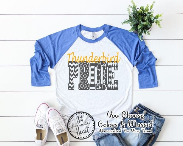 School Spirit Wear School Pride T-shirt Back to School - Etsy School Spirit Wear School Pride T-shirt Back to School - Etsy