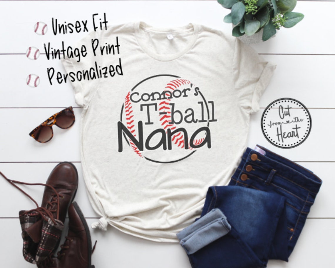 Tball Shirt Tee Ball Shirt Custom Tball Tball Mom Etsy