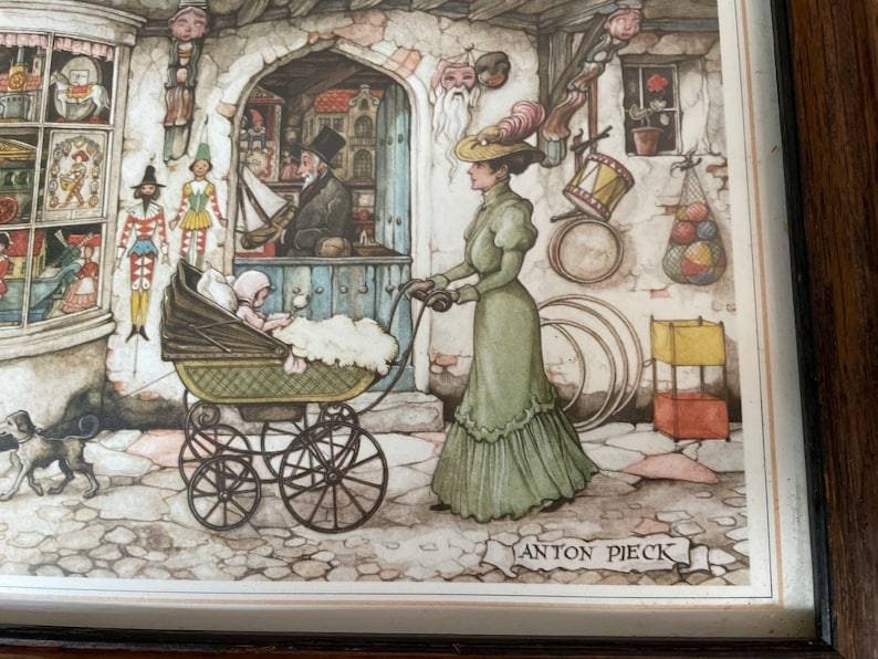 The Toy Shop print by Anton Pieck image 3