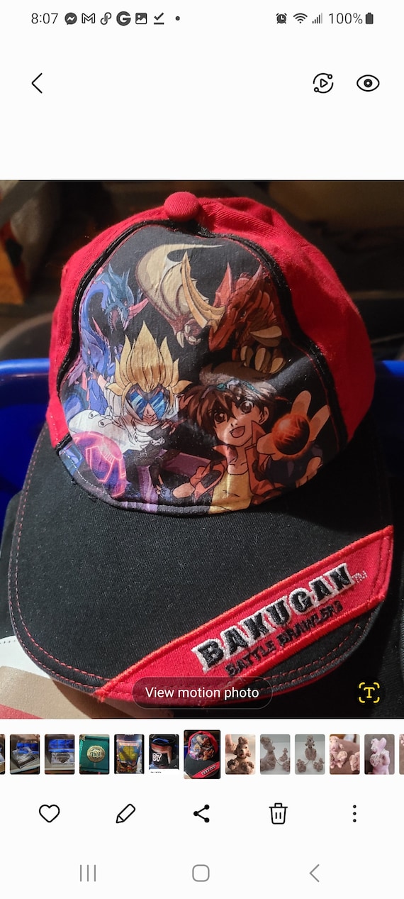 Bakugan Battle Brawlers Graphic Hat