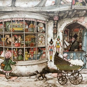 The Toy Shop print by Anton Pieck image 2