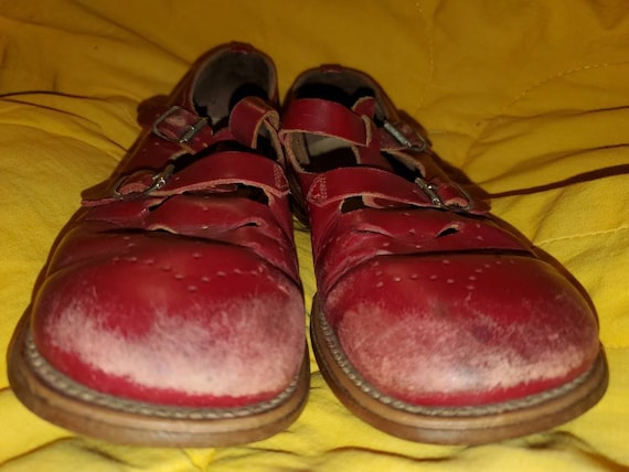 Antique Mary Jane leather shoes - image 4