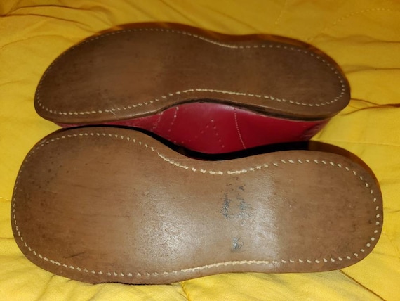 Antique Mary Jane leather shoes - image 6