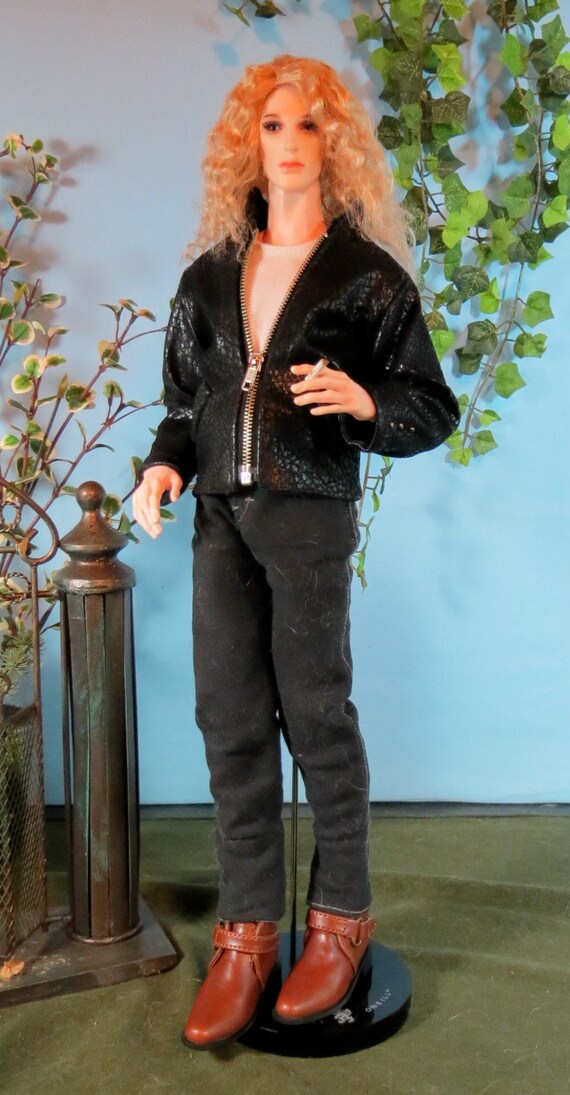 Devin A Sewing Pattern For 17 44cm Dollshe Bjd Male Fashion Dolls Grant Phillippe David Kuncci Jacket Jeans T Shirt