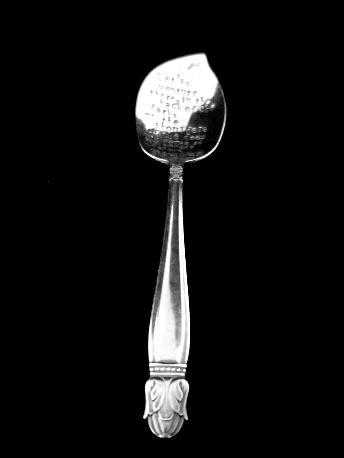 Hand Stamped Vintage Jelly Spoon Jam Spoon Coffee Spoon Etsy