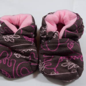 Zoo Animal Baby Booties One Size Fits Most 0-18 months