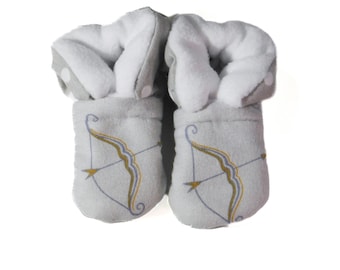 Sagittarius Zodiac/Astrology Baby Booties (Fits Most Size 0-18 Months)