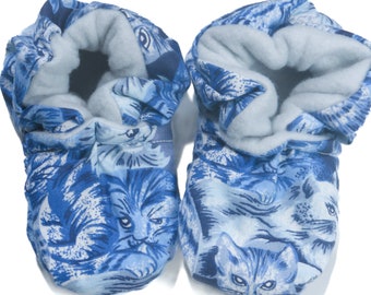 Cute Kitten Baby Booties (One Size Fits Most 0 - 18 Months)