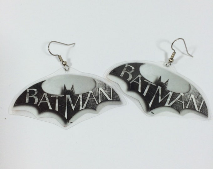 Batman Earrings Etsy
