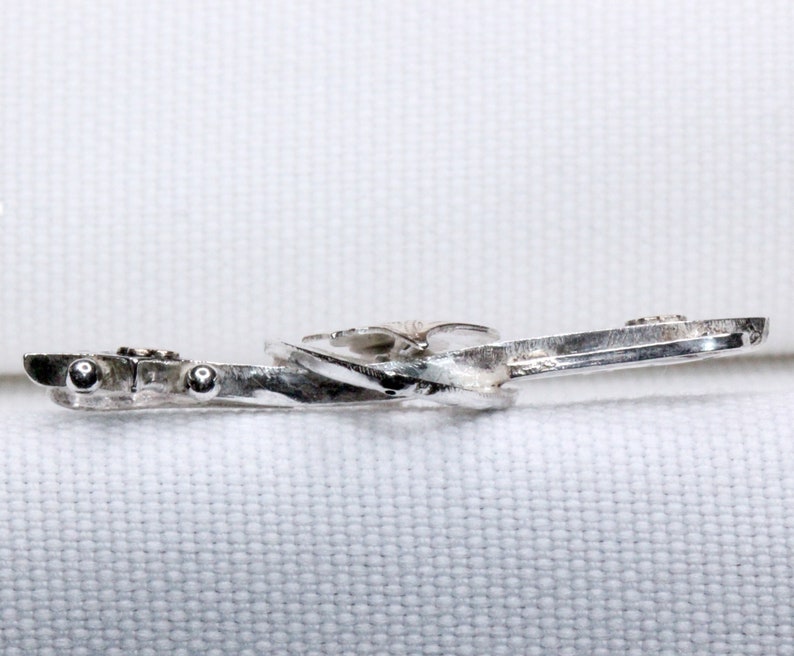 Vintage Sterling Silver /& Applied Gold Pendant Birmingham 1981