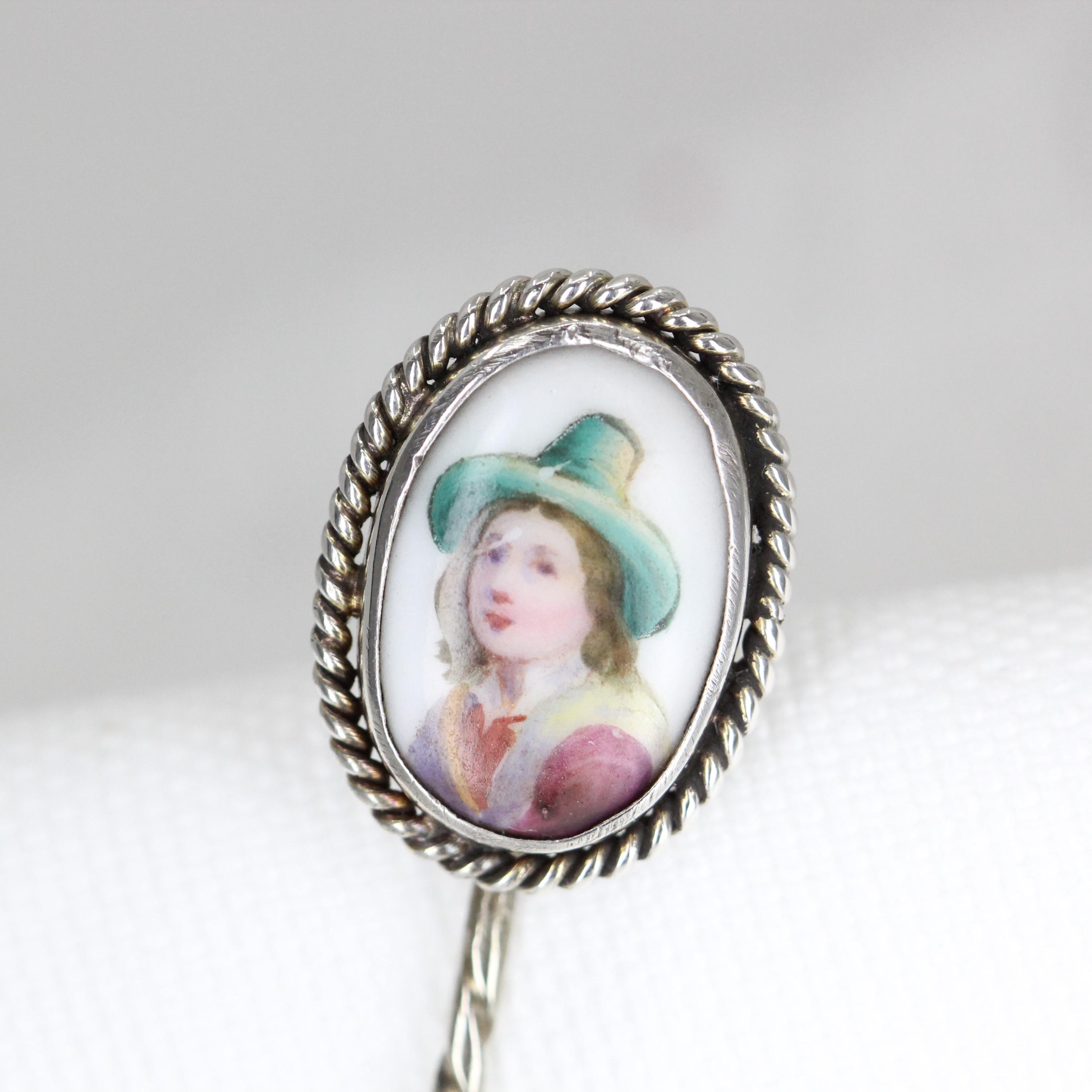 Broche Ancienne Piolet Tyrol Autriche - Vintage - Occasion