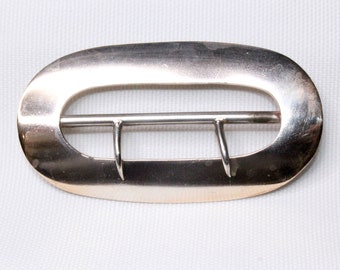 ヴィンテージバックルです。 ヴィンテージ ホワイトメタル ベルト バックル ペア - 年代: 1930 年代