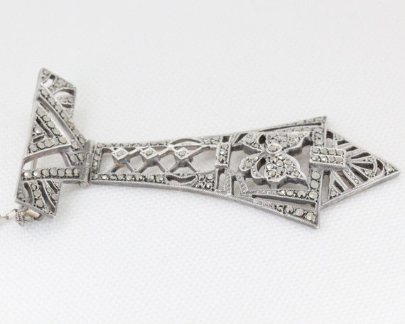 Art Deco Sterling Silver Australian Brooch By Lega