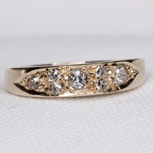 chinese dress ladies Ladies Ring 9ct (375, 9K) Real Yellow Gold Diamond Chip Dress Ring  Aurecx
