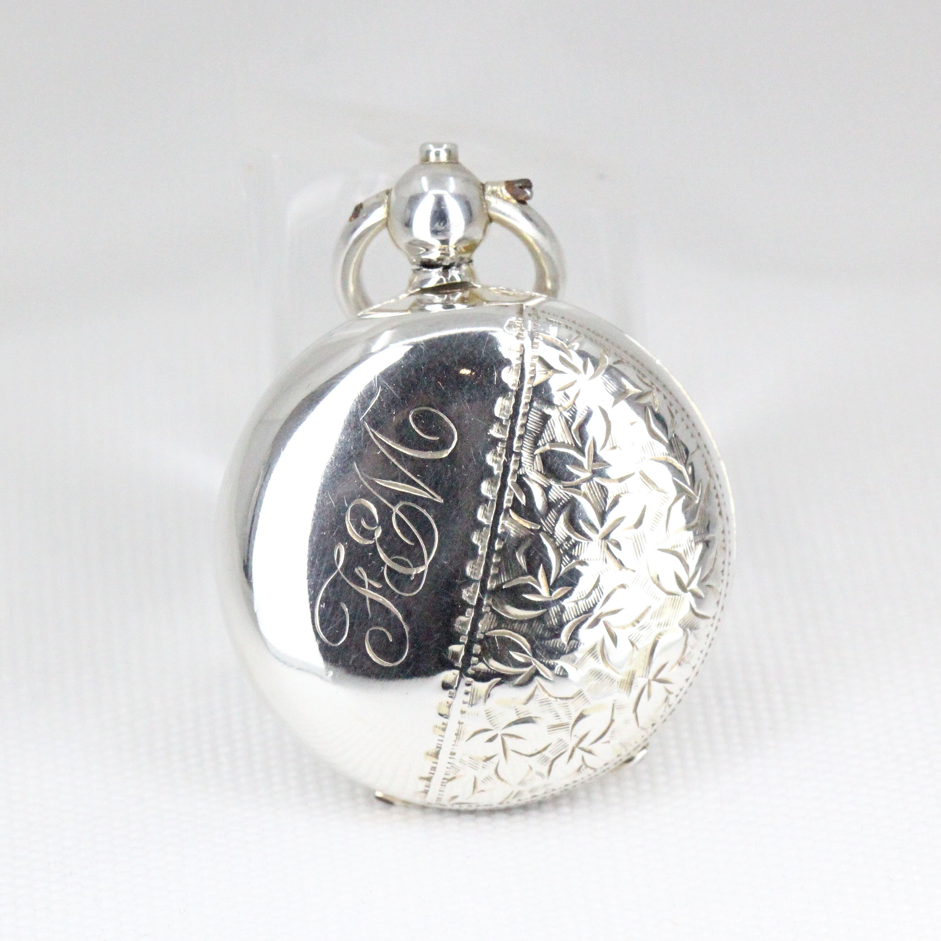 激安通販 Sovereign Silver Sterling Antique Case Birmingham - Holder アンティーク雑貨
