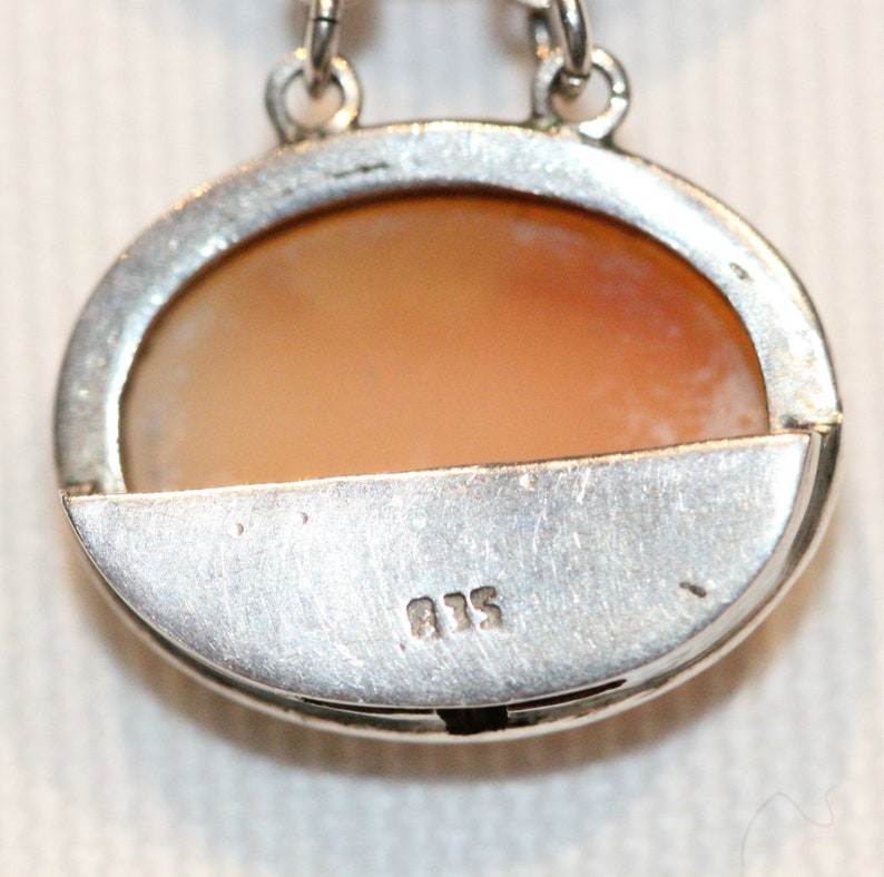 Continential Silver Cameo Bracelet C:1940/'s