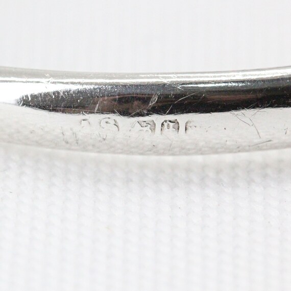 Antique Sterling Silver Bangle, Featuring Fox, Ri… - image 7