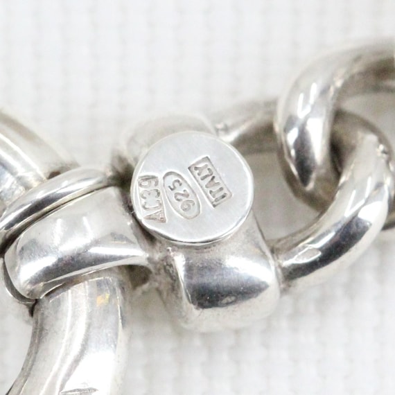 Sterling Silver Curb Chain 44.5cm – Solid Link Ne… - image 5