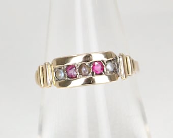 アクセサリー 9ct Bloodstone ring Birmingham 1942 9ct Bloodstone ring Birmingham 1942