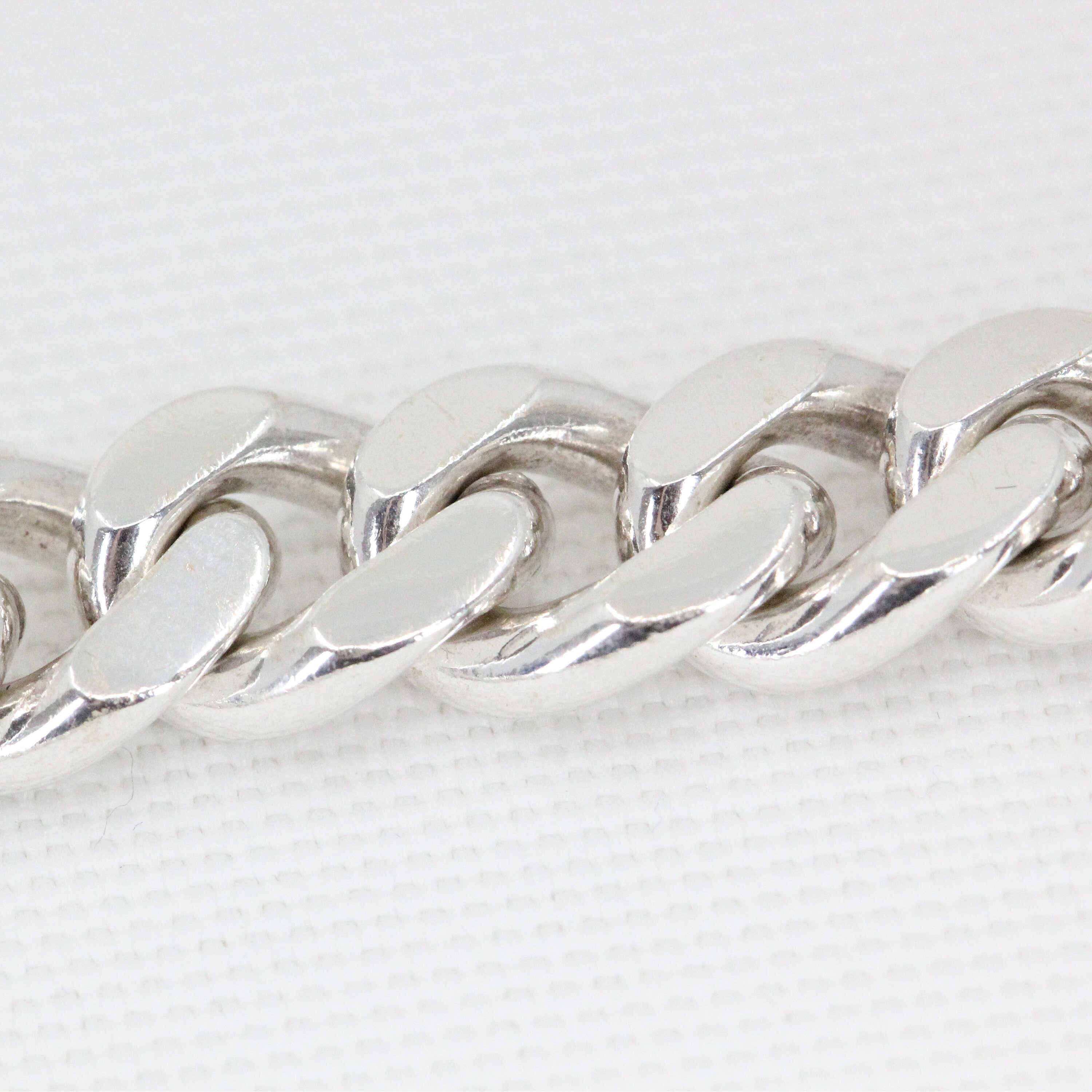 アクセサリー Vintage Silver Heavy Link Chain Bracelet アクセサリー Vintage Silver Heavy Link Chain Bracelet