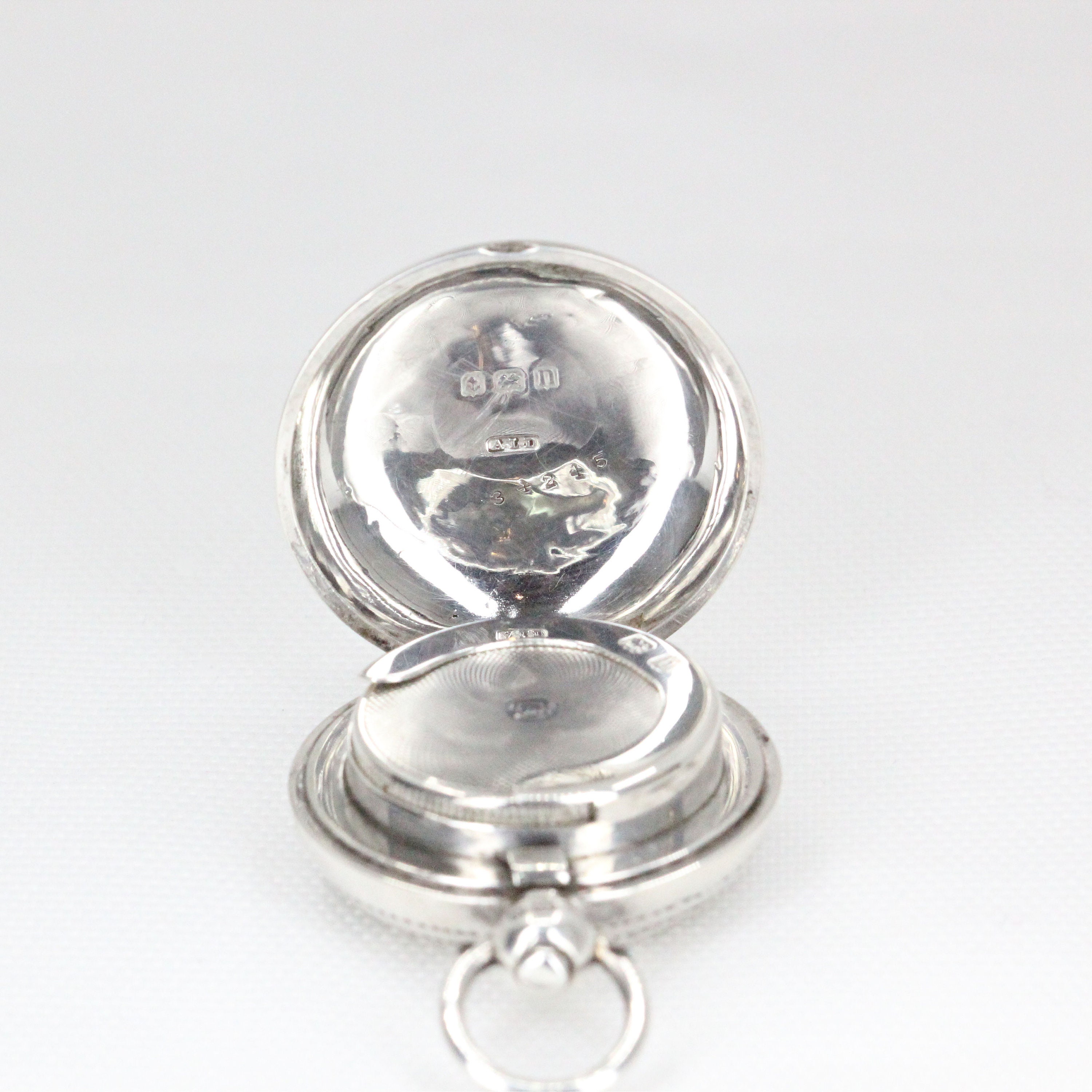 Antique Sterling Silver Sovereign Case Holder - Birmingham