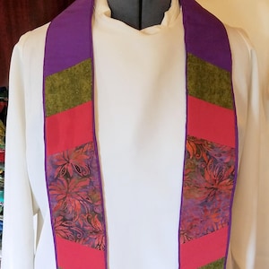 Stola Poinsettia per l'Avvento/Natale - Disponibile in 3 lunghezze