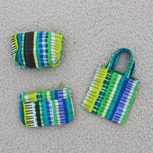 Mini Zipper Pouch Sewing Patterns: Keychain Coin Bags (PDF Download)