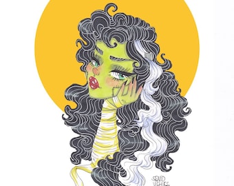 Frankie Illustration Prints