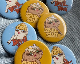 2” Pinback Button Set