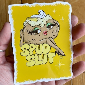 3” Potato Babe Sticker