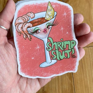 3” Shrimp Lover Sticker