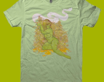 PRE ORDER Squid Vishuss Unisex Green Babe Tees