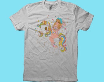 Squid Vishuss Unisex Pony Rider Babe Tees