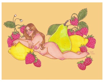 Fruit Medley Babe Prints